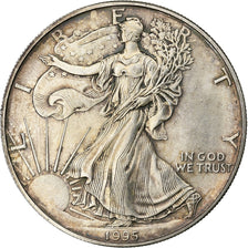 United States, 1 Dollar, 1 Oz, Silver Eagle, 1995, Philadelphia, Silver