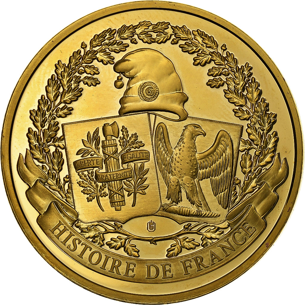 Frankreich, Medaille, Le moulin de Valmy , 20 septembre 1792, n.d., Copper Gilt