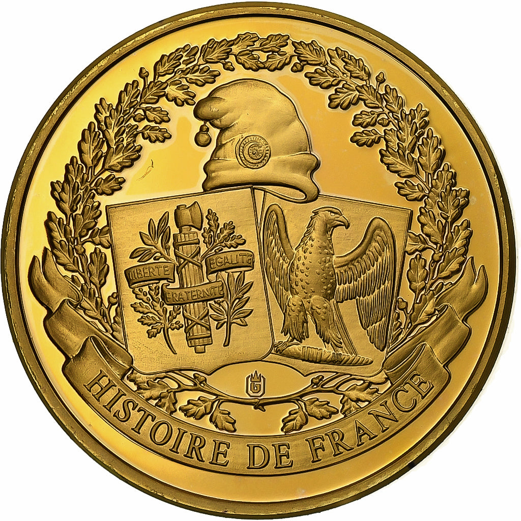 Frankreich, Medaille, LIbération de Paris, n.d., Copper Gilt, PP, UNZ