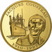 France, Medal, Jacques Cousteau, 1910-1997, n.d., Copper Gilt, Proof, MS(63)