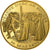 France, Medal, Histoire de France, Jeanne d'Arc au Bucher, n.d., Copper Gilt