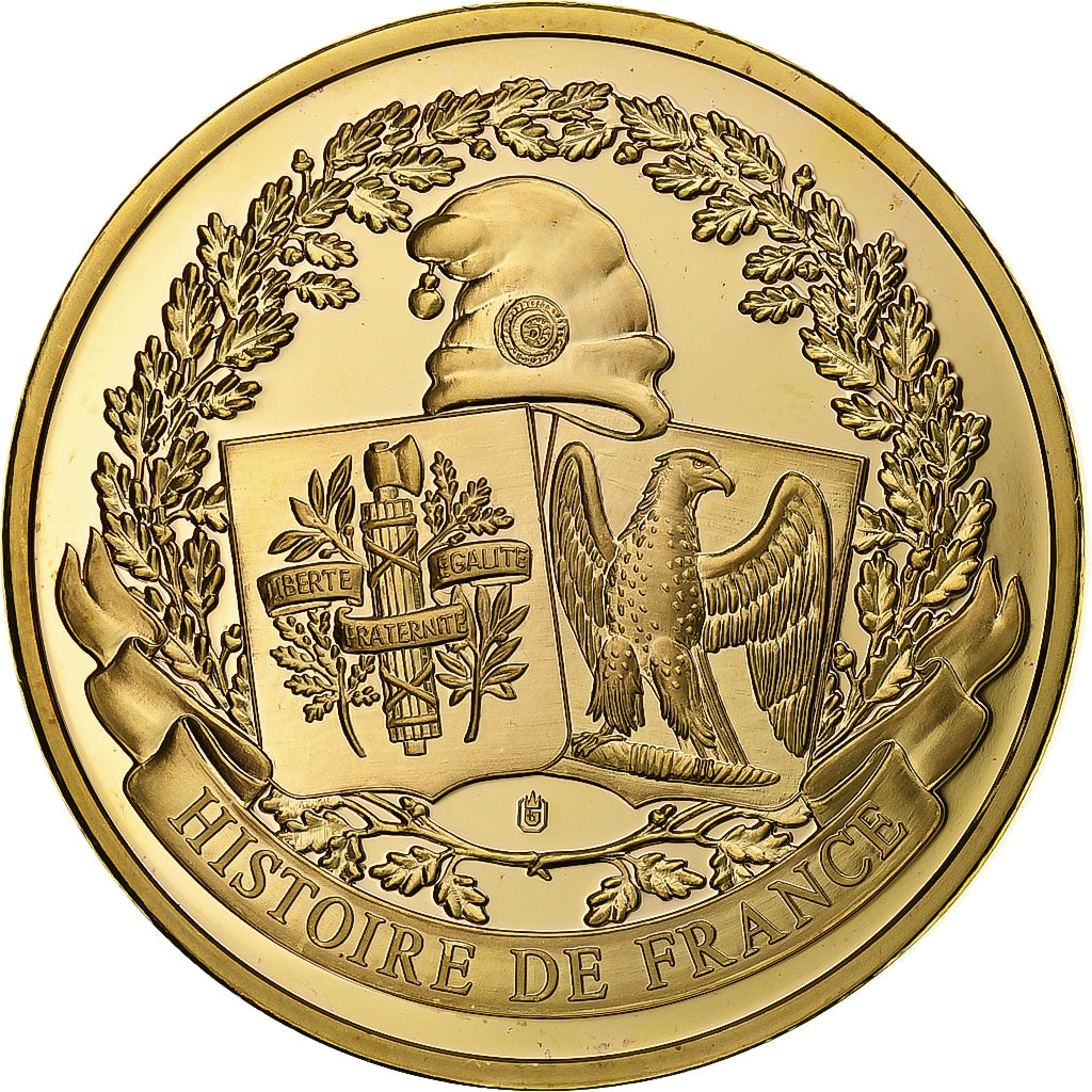 Francia, medaglia, La première croisade, Novembre 1095, n.d., Rame dorato, FS