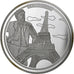 France, Medal, Monuments de Paris, La Tour Eiffel, n.d., Copper Plated Silver
