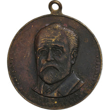 France, Medal, Zola / Picquart, n.d., Copper, AU(50-53)