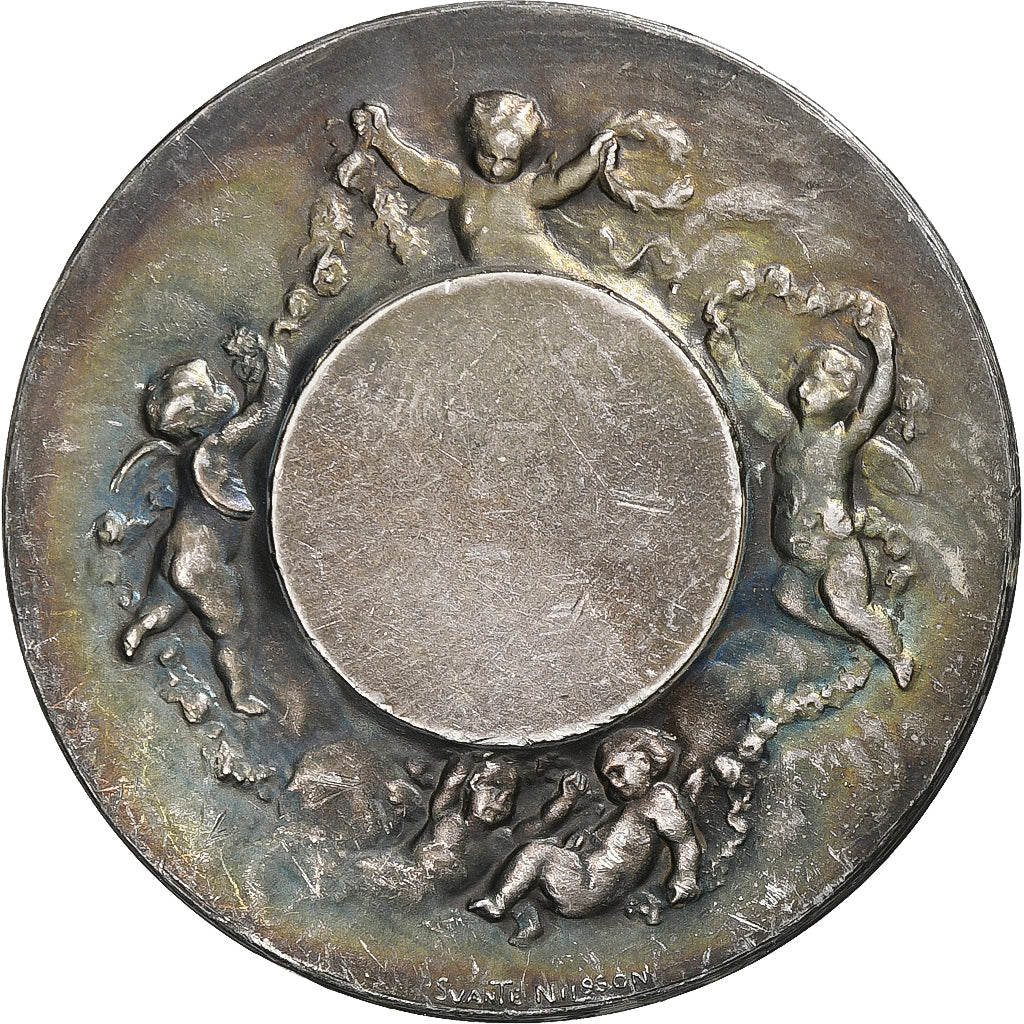 Francja, medal, Horticulture, Jardins, n.d., Métal, Nilsson, AU(55-58)