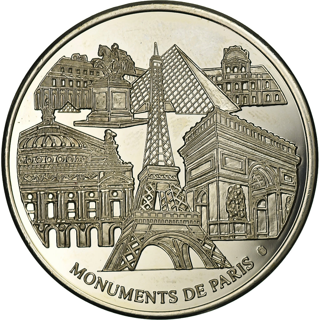 France, Medal, Tour Eiffel, n.d., Copper-nickel, Proof, AU(55-58)
