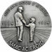 Francia, medalla, SMAC ACIEROÏD, 100 ans pour l'avenir, 1984, Bronce plateado