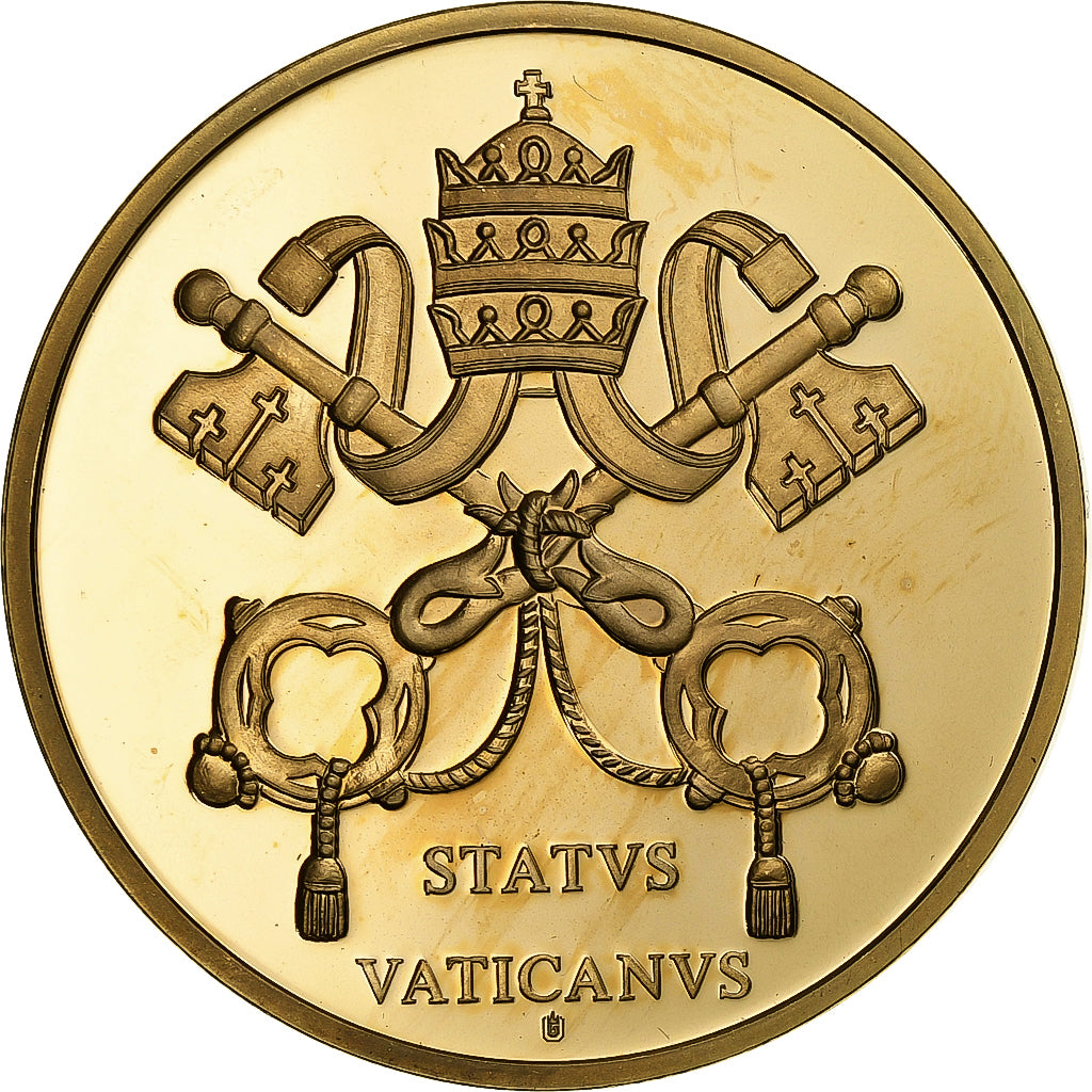 Vatican, Medal, Benedict XV, n.d., Copper Gilt, MS(60-62)