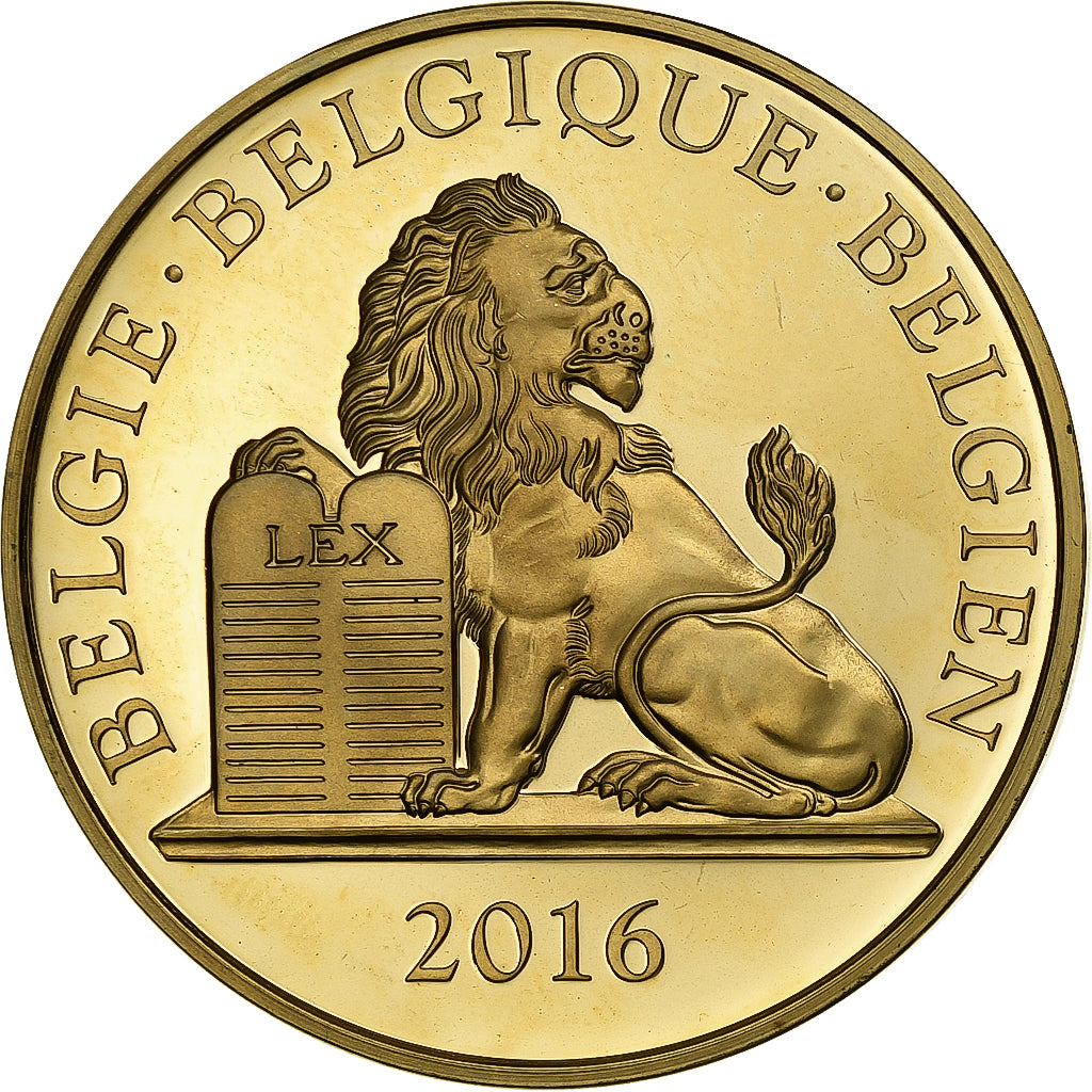 Belgique, Médaille, J-J Charlier, dit Jambe de Bois, 2016, Gilt Bronze, SUP+