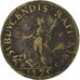 France, Token, Henri III, Chambre des Comptes, 1575, Brass, VF(30-35)
