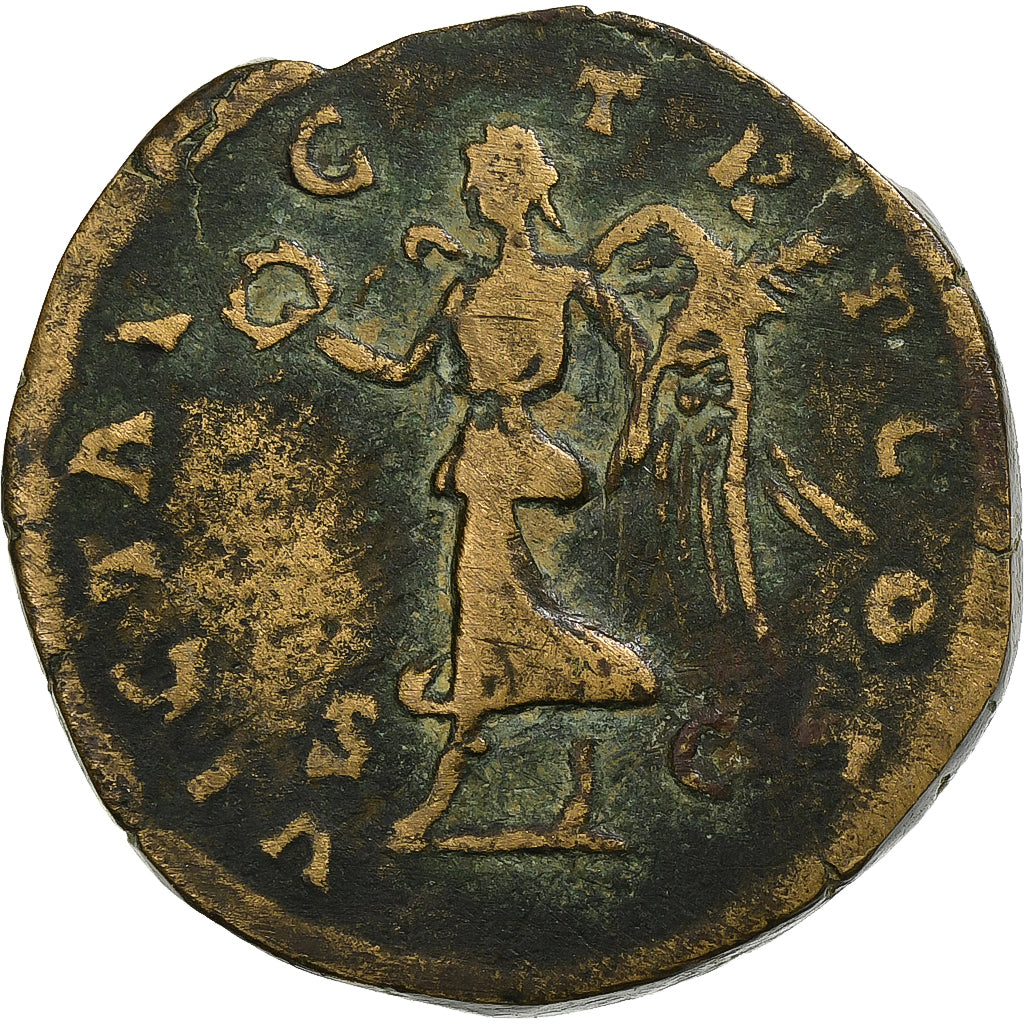 Septimius Severus, Dupondius, 193, Rome, Bronze, VF(30-35), RIC:659