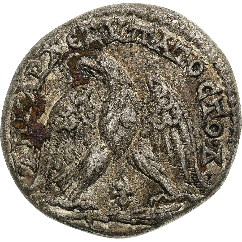 Phoenicia, Caracalla, Tetradrachm, c. 215-217, Tyre, Billon, AU(50-53)