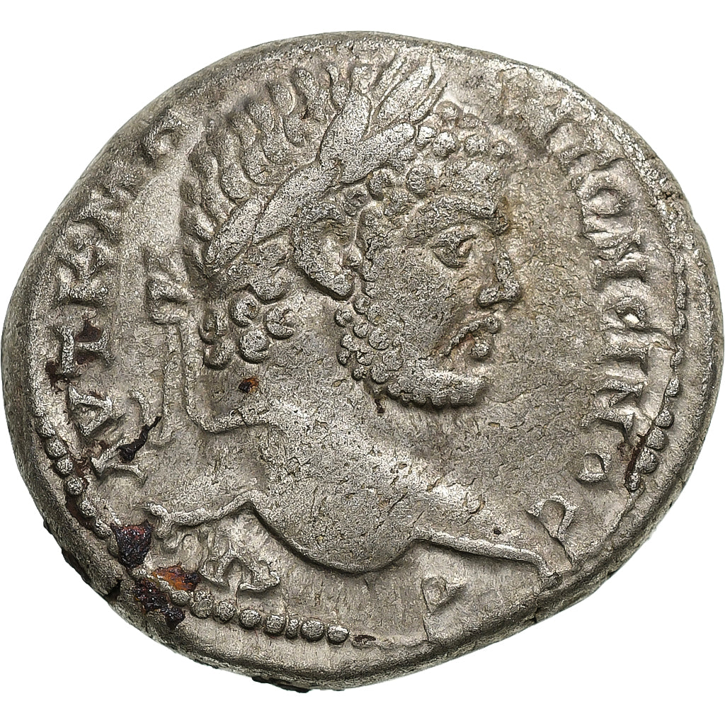 Mesopotamia, Caracalla, Tetradrachm, c. 215-217, Carrhae, Billon, AU(50-53)