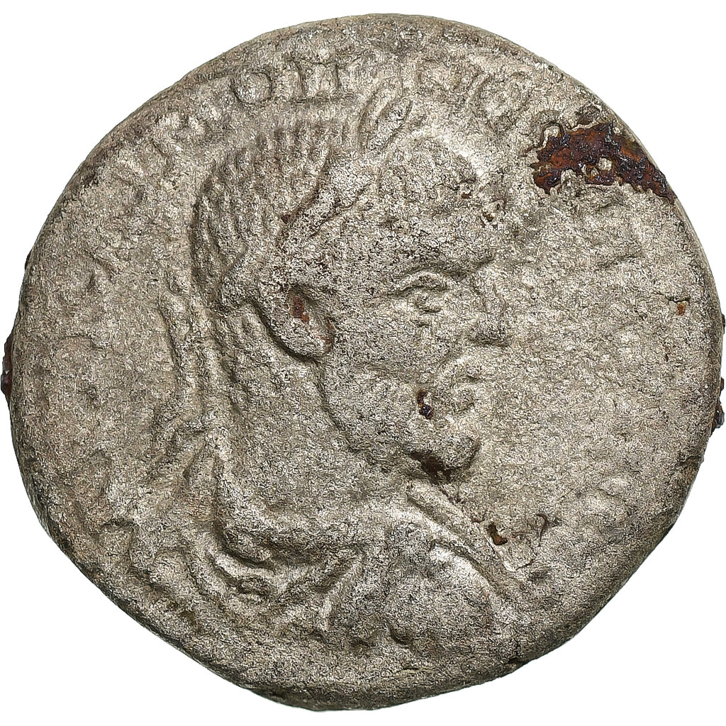 Judaea, Macrinus, Tetradrachm, 217-218, Caesara Maritima, Billon, SS