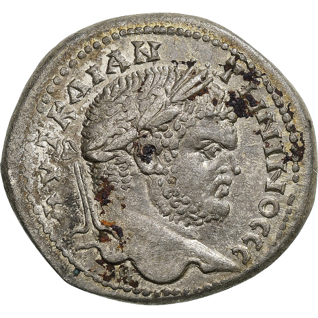 Seleucis and Pieria, Caracalla, Tetradrachm, 215-217, Damascus, Billon