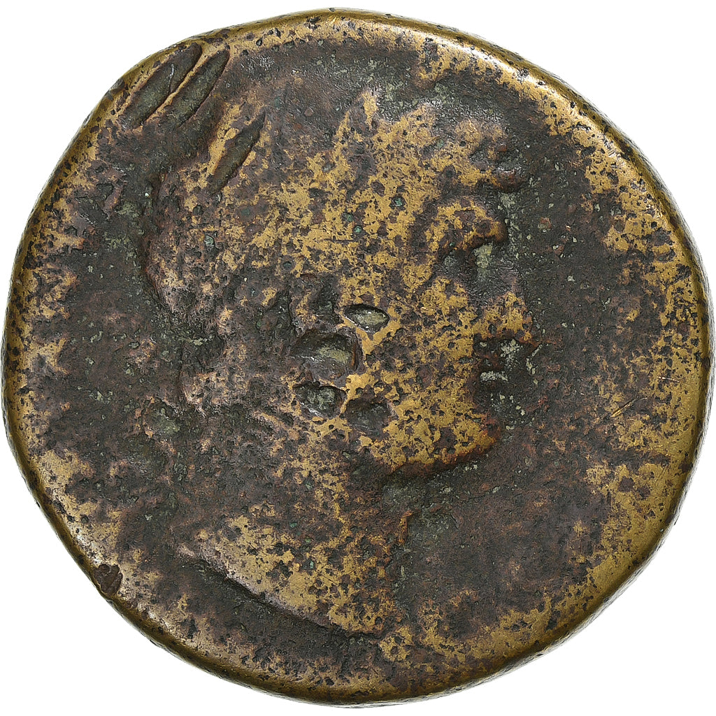 Hadrian, Sestertius, 126-127, Rome, Bronze, F(12-15), RIC:870