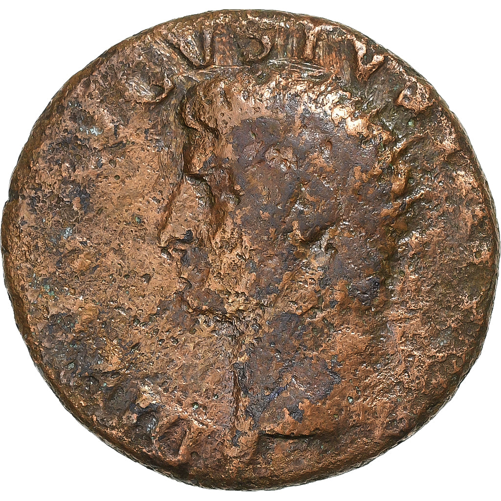 Divus Augustus, As, 22-30, Rome, Brązowy, VF(30-35), RIC:81