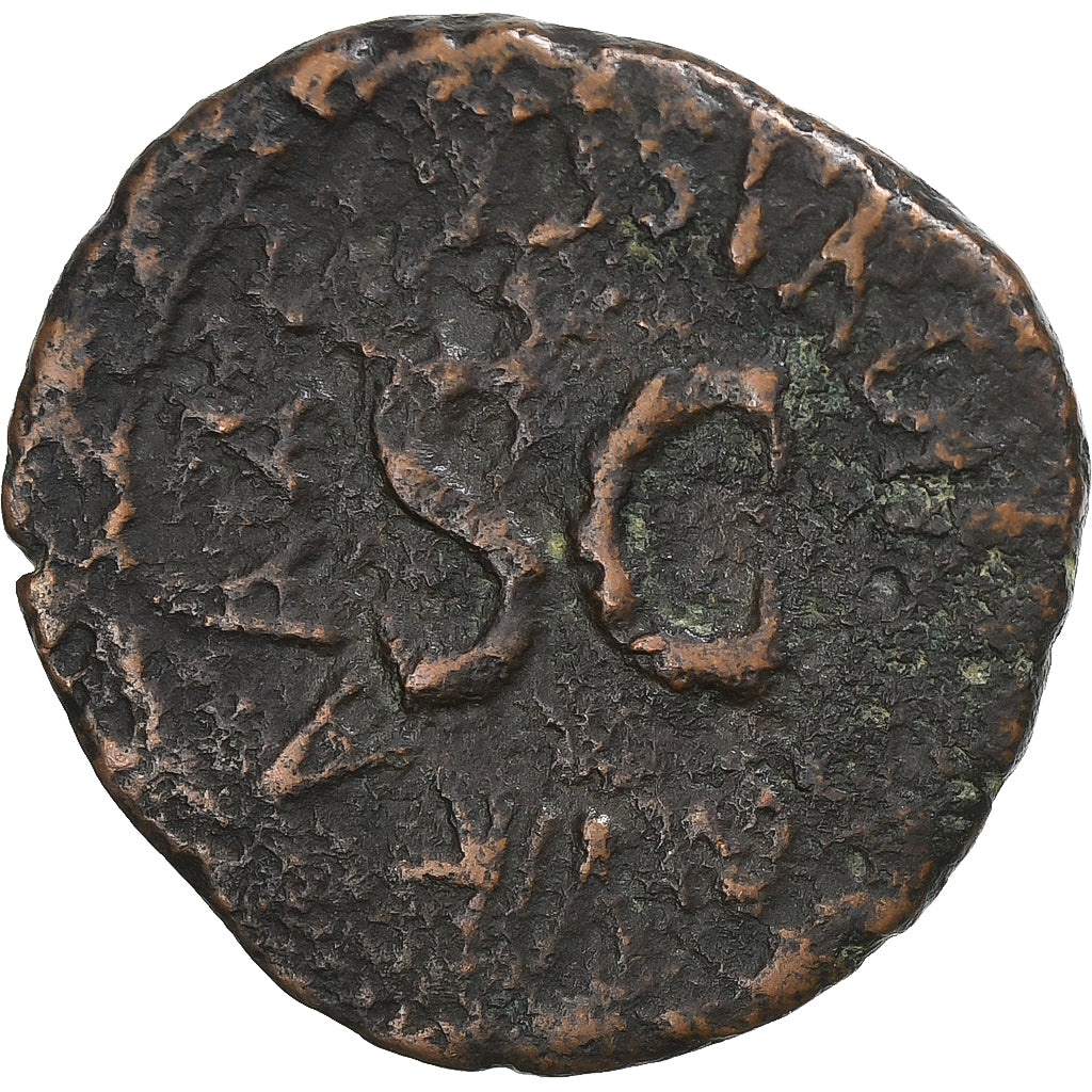 Augustus, As, 15 BC, Rome, Bronze, F(12-15), RIC:386