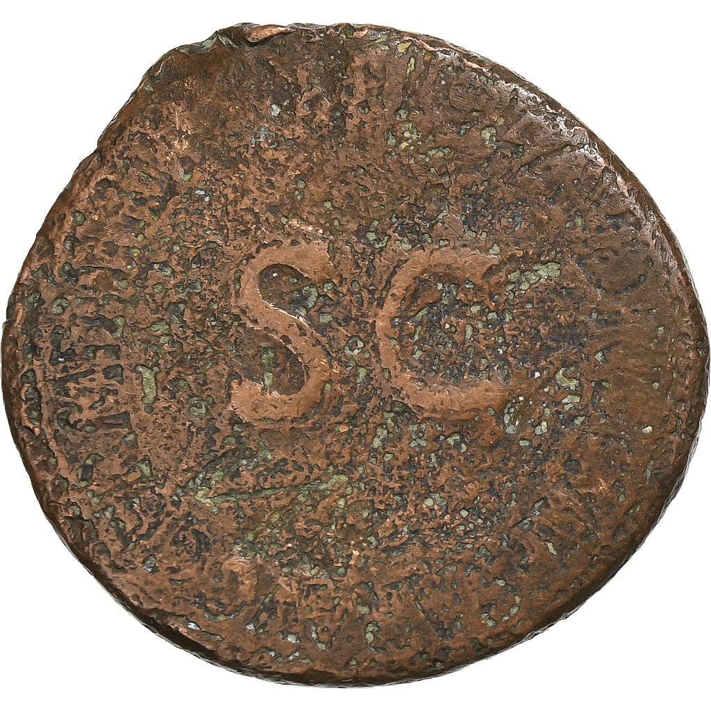 Germanicus, As, 50-54, Rome, Brązowy, F(12-15), RIC:106