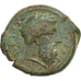 Sicily, Dion, Hemilitron, ca. 357-354 BC, Syracuse, Bronzo, MB+, HGC:2-1440