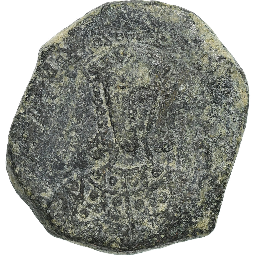 Constantijn VII Porphyrogennetos, Follis, 913-959, Constantinople, Bronzen, FR+