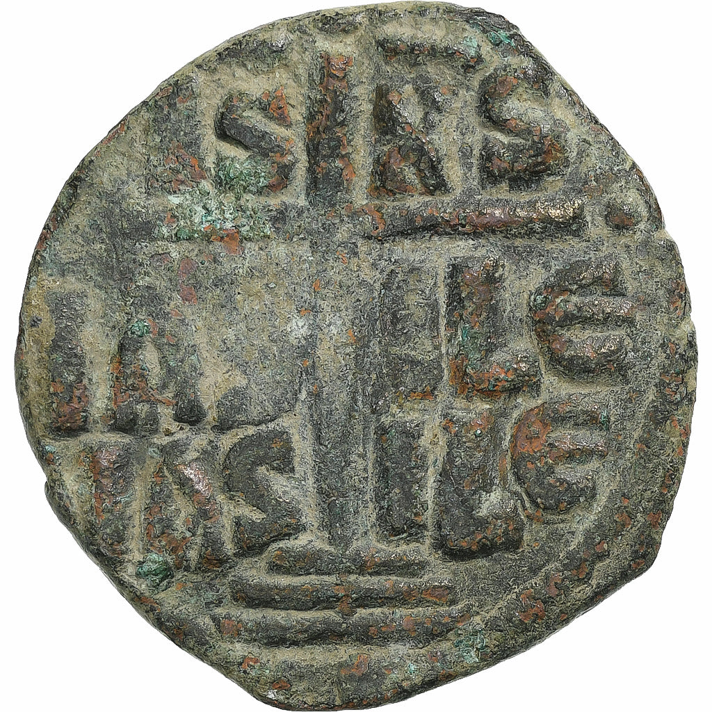 Time of Romanus III, Follis, 1028-1034, Constantinople, Bronze, VF(20-25)
