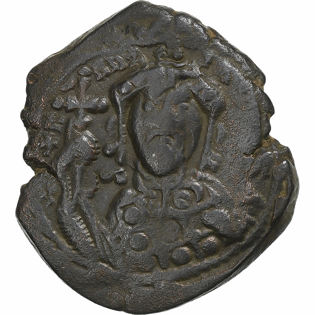 Constantine X, Follis, 1059-1067, Constantinople, Bronze, VF(30-35), Sear:1854