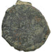 Maurice Tiberius, Half Follis, 591-592, Thessalonica, Bronze, VF(20-25)