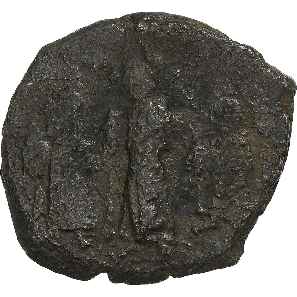 Heraclius, Heraclius Constantin and Martina, Follis, 610-641, Constantinople