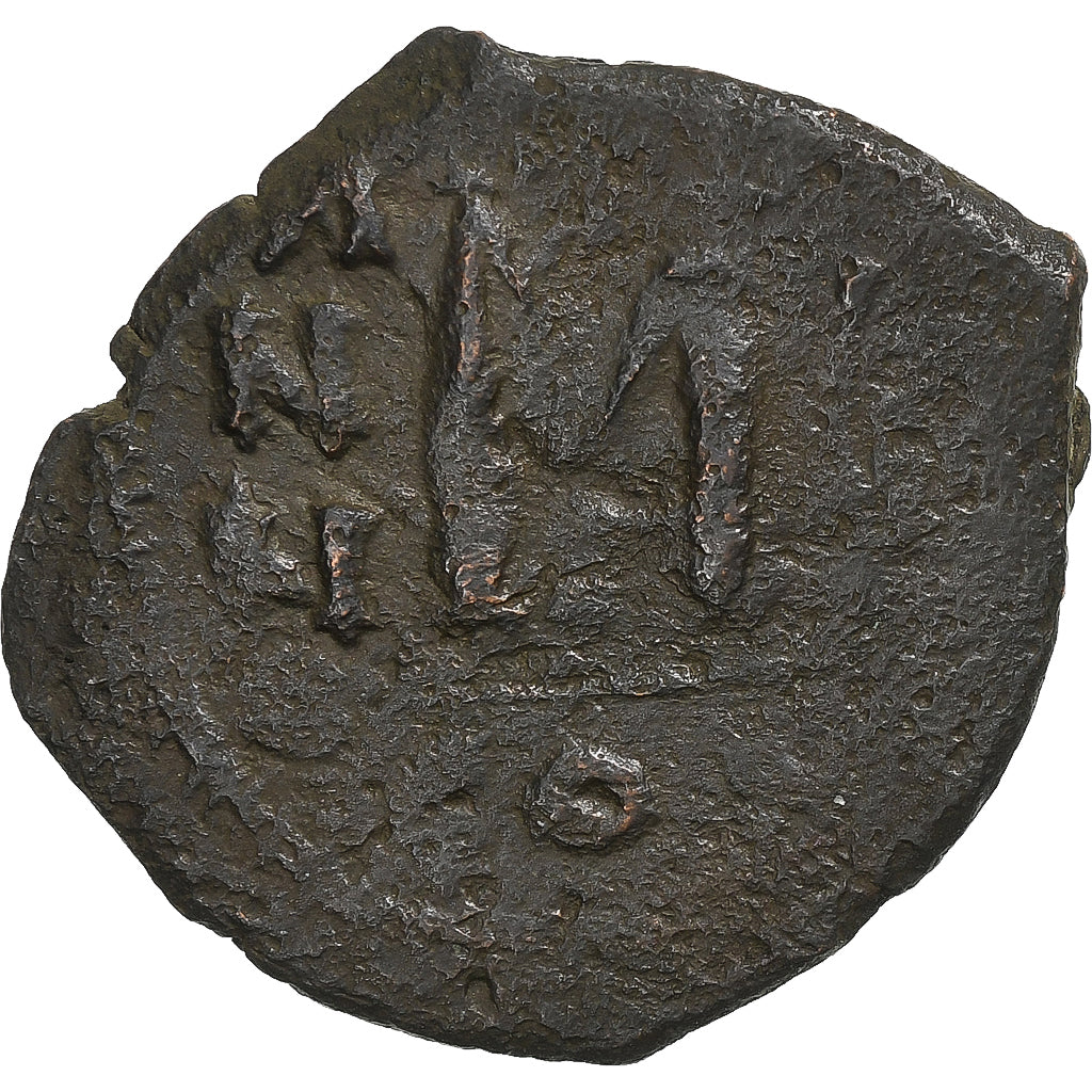 Heraclius, Heraclius Constantin and Martina, Follis, 610-641, Constantinople