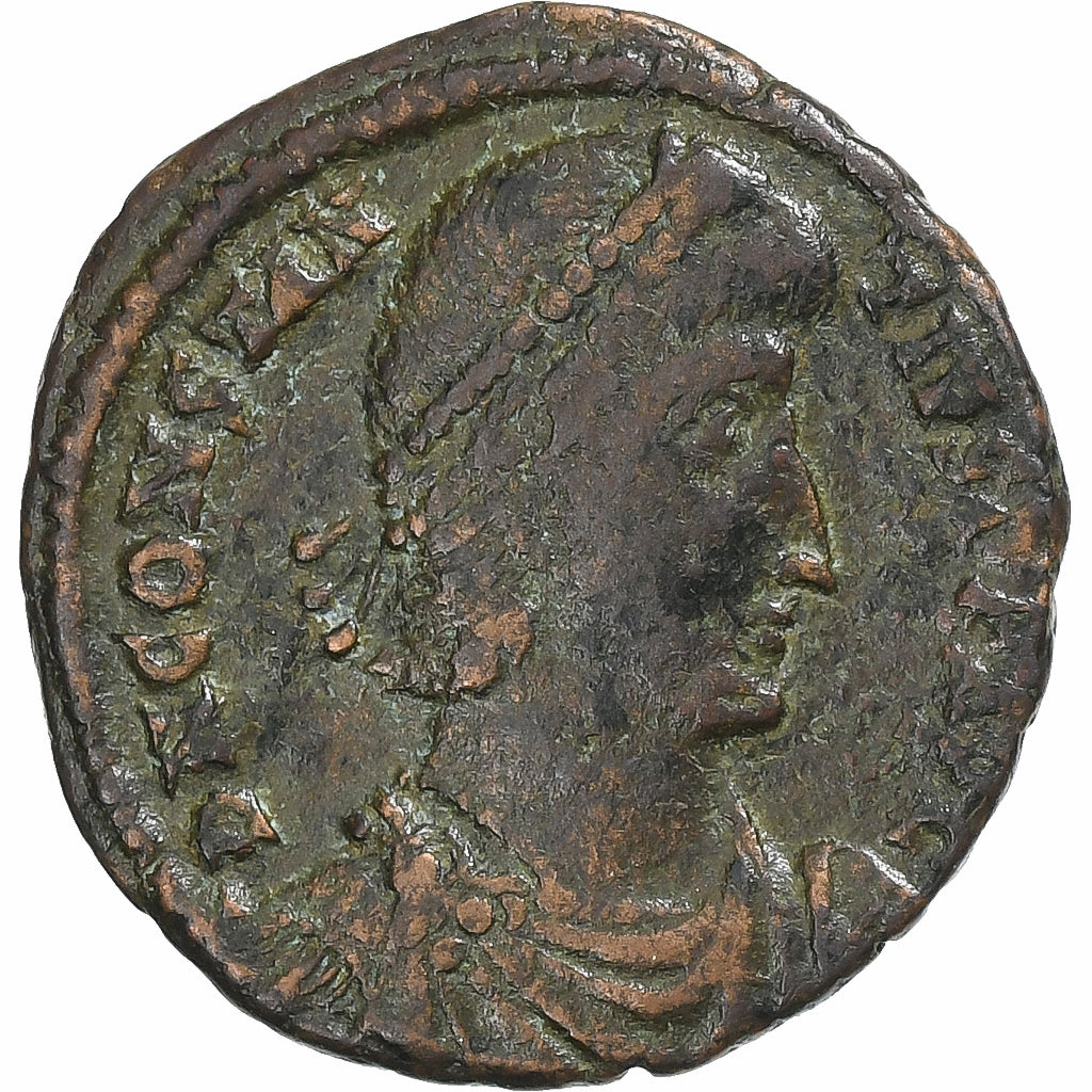 Constantius II, Follis, 337-361, Alexandria, Bronce, BC+