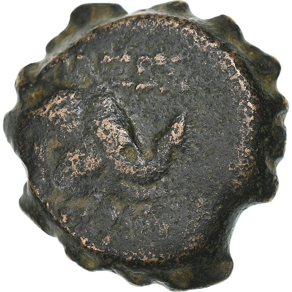 Seleucydzi, Demetrios I, Serrate Æ, 162-150 BC, Antioch, Brązowy, VF(20-25)