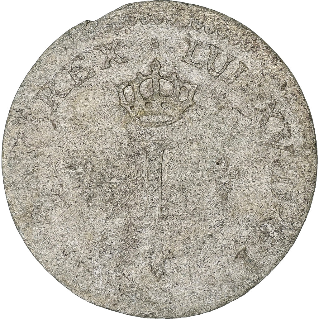 Francia, Louis XV, Sol, 1741, Bayonne, Biglione, BB