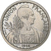 French Indo-China, 1 Piastre, 1946, Paris, Pattern, Copper-nickel, PCGS, SP66