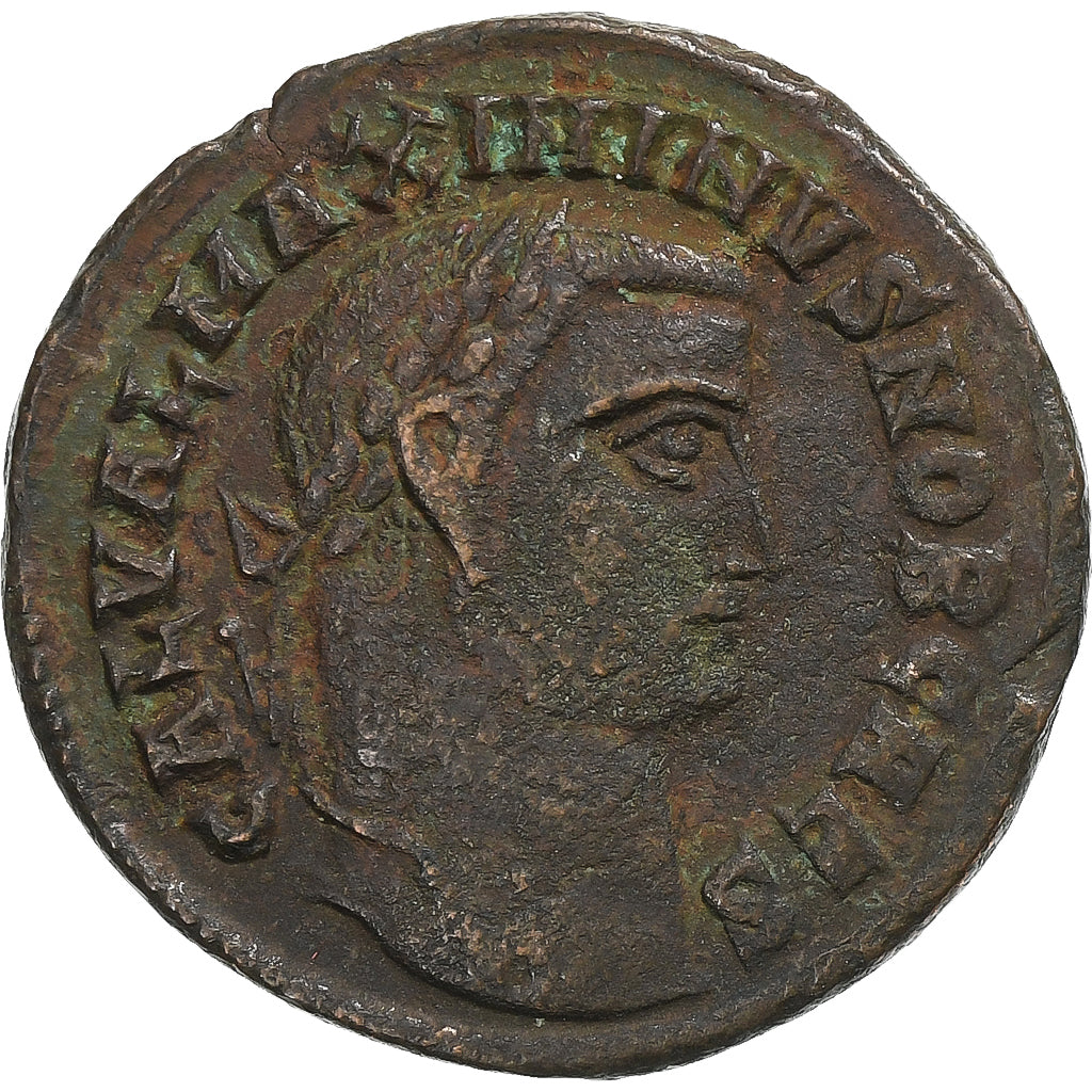 Maximinus II, Follis, 308-310, Alexandria, Bronce, MBC, RIC:99a