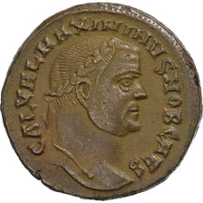 Maximinus II, Follis, 308, Alexandria, Bronzo, BB+, RIC:71