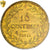 França, Charles X, 10 Centimes, n.d., Paris, Pattern, Latão, PCGS, SP64