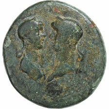 Ionia, Nero and Agrippina II, Æ Unit, 54-59, Smyrna, Bronze, SGE+, RPC:I-2478