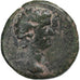 Lydia, Claudius with Agrippina II, Æ Unit, 50-54, Thyateira, Bronze, VF(20-25)