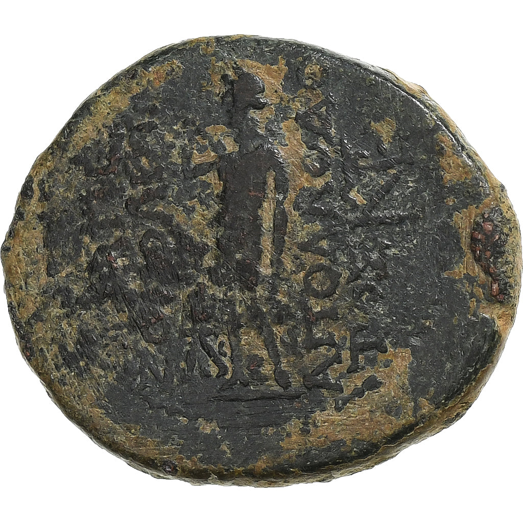 Caria, Augustus, Æ Unit, 27 BC-AD 14, Trapezopolis, Bronze, EF(40-45)