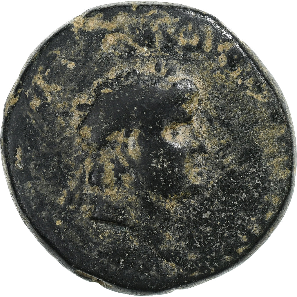 Cappadocia, Nero, Æ Unit, 64-65, Tyana, Bronzo, MB, RPC:I-3659