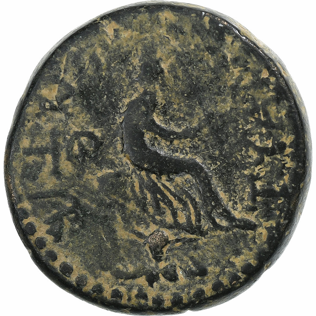 Cappadocia, Nero, Æ Unit, 64-65, Tyana, Bronzo, MB, RPC:I-3659