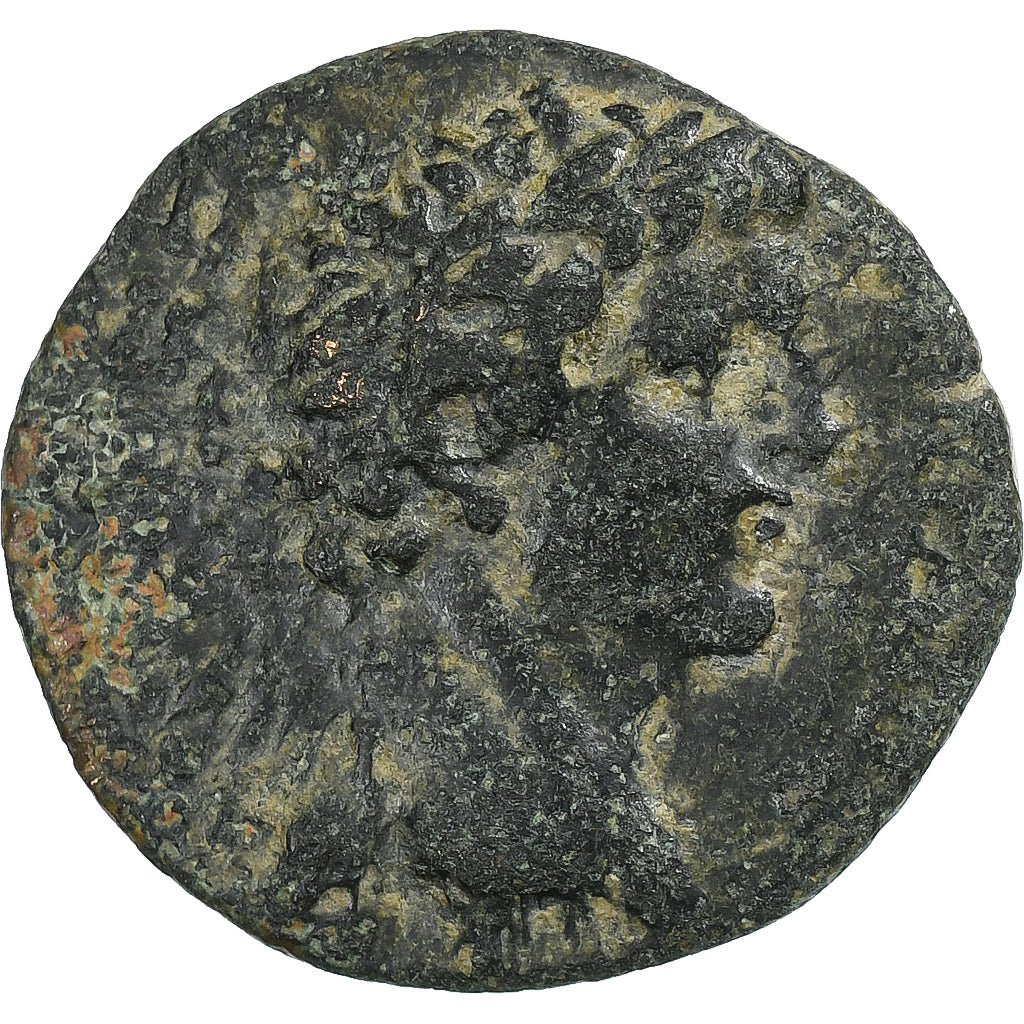 Cilicia, Claudius, Æ Unit, 41-54, Uncertain Caesarea, Bronze, EF(40-45)