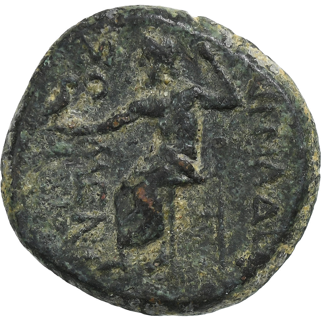 Phrygia, Tiberius, Æ Unit, 14-37, Synnada, Bronce, MBC+, RPC:I-3178