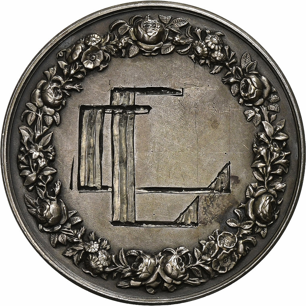 Francia, medalla, Mariage, Fidélité Bonheur, n.d., Plata, EBC