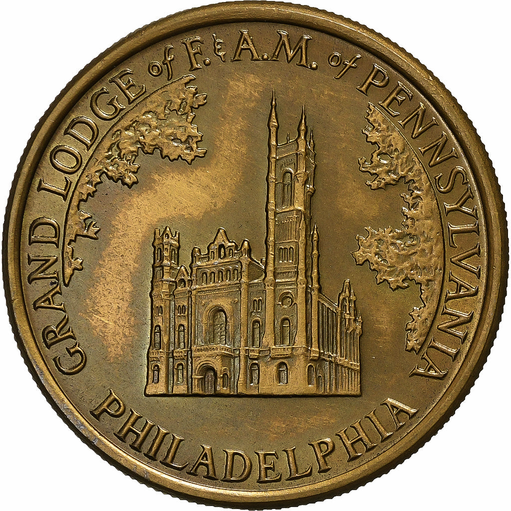 Verenigde Staten, Medaille, John L. McCain, Grand Master of Masons