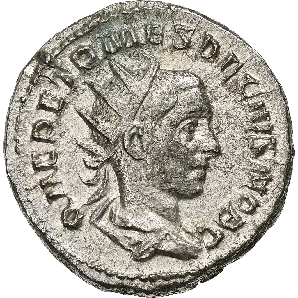 Herennius Etruscus, Antoninianus, 250-251, Rome, Silver, AU(50-53), RIC:149