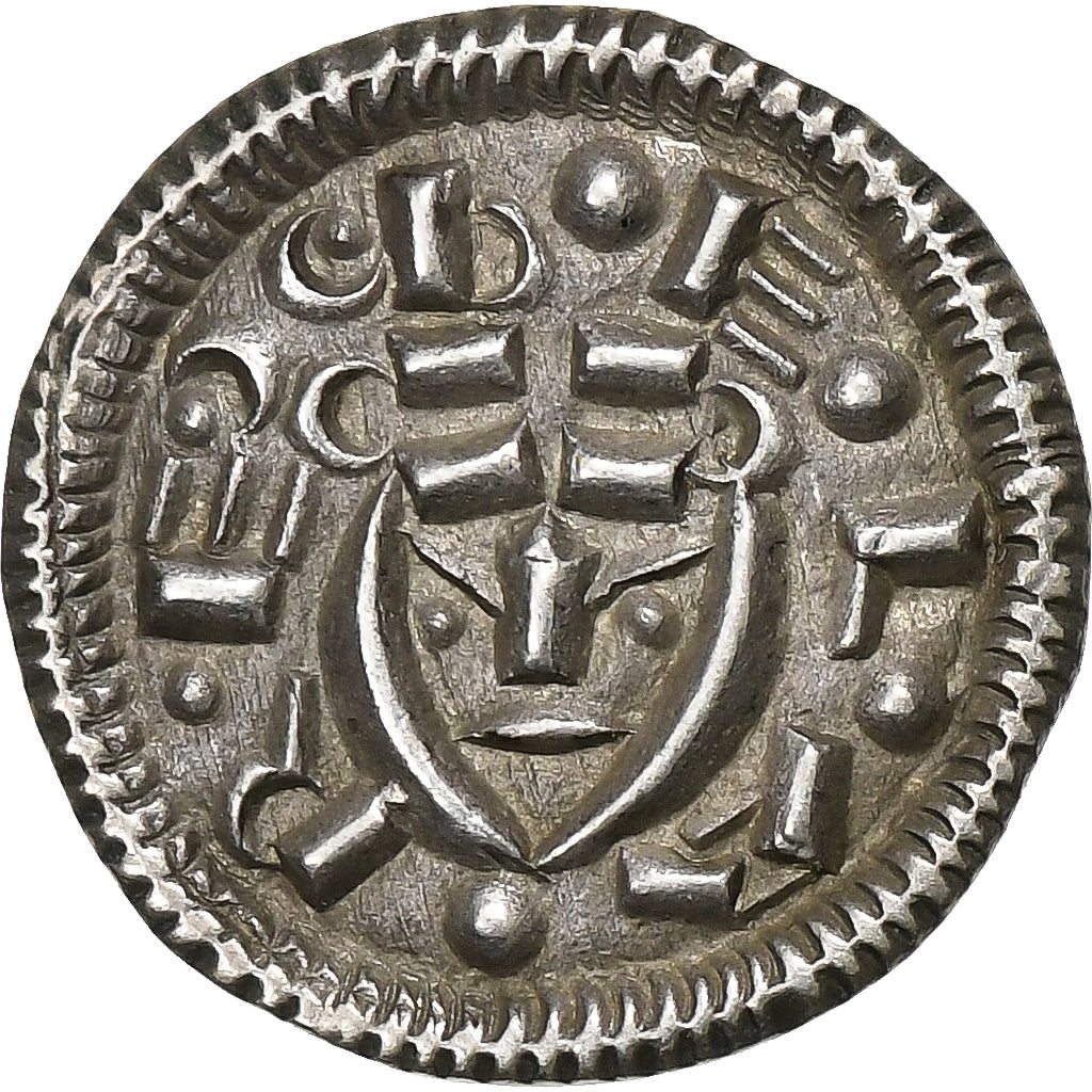 Kingdom of Hungary, Bela II, Denarius, 1131-1141, Silver, AU(55-58)