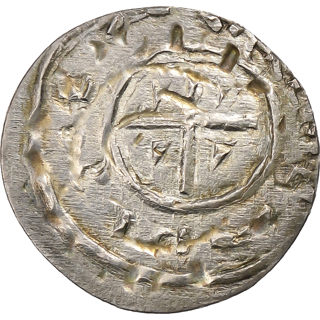 Kingdom of Hungary, Ladislaus I, Denar, 1077-1095, Silver, AU(55-58)
