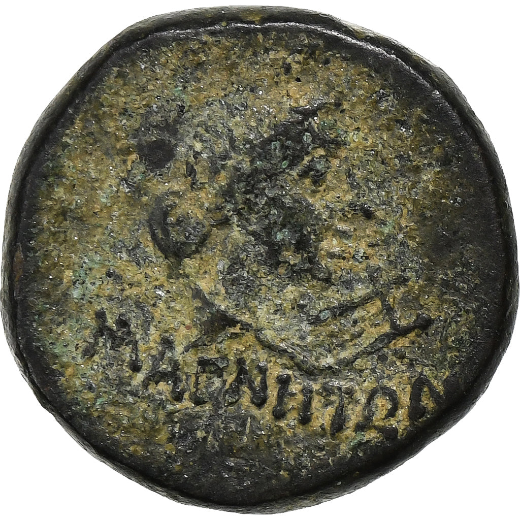 Ionia, Augustus, Æ Unit, 27 BC-AD 14, Magnesia ad Maeandrum, Bronze, EF(40-45)